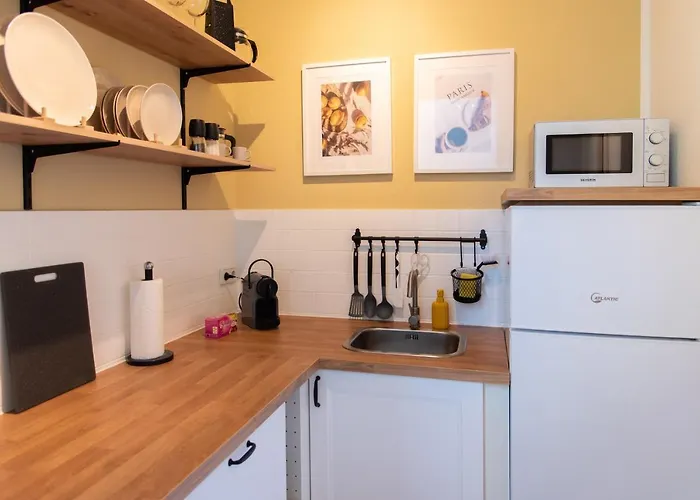 Kaßberg - Studio mit Balkon, Netlfix und Wifi